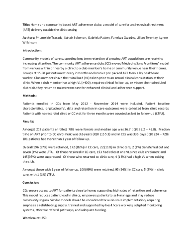 12. Community Clubs abstrct 26Jan2015