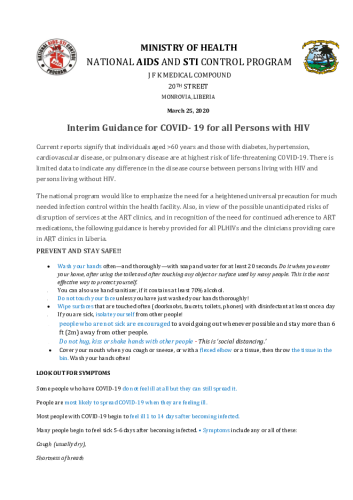 Liberia_Interim-Guidance-for-COVID-19-for-all-Persons-with-HIV_March-2020-1