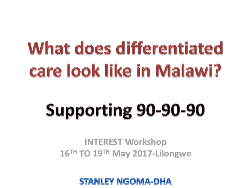 Malawi Overview DSD