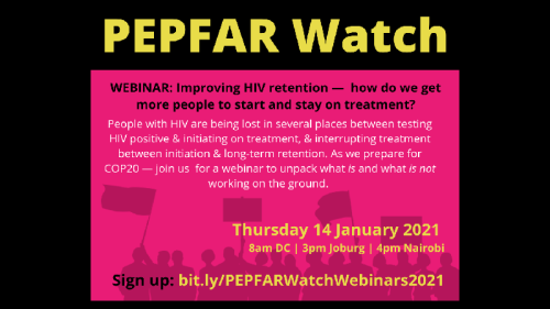PEPFAR Watch 2021 retention webinar slides_14 Jan 21